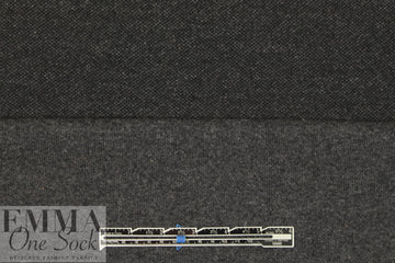 Italian sweatery thick wool doubleknit - charcoal
