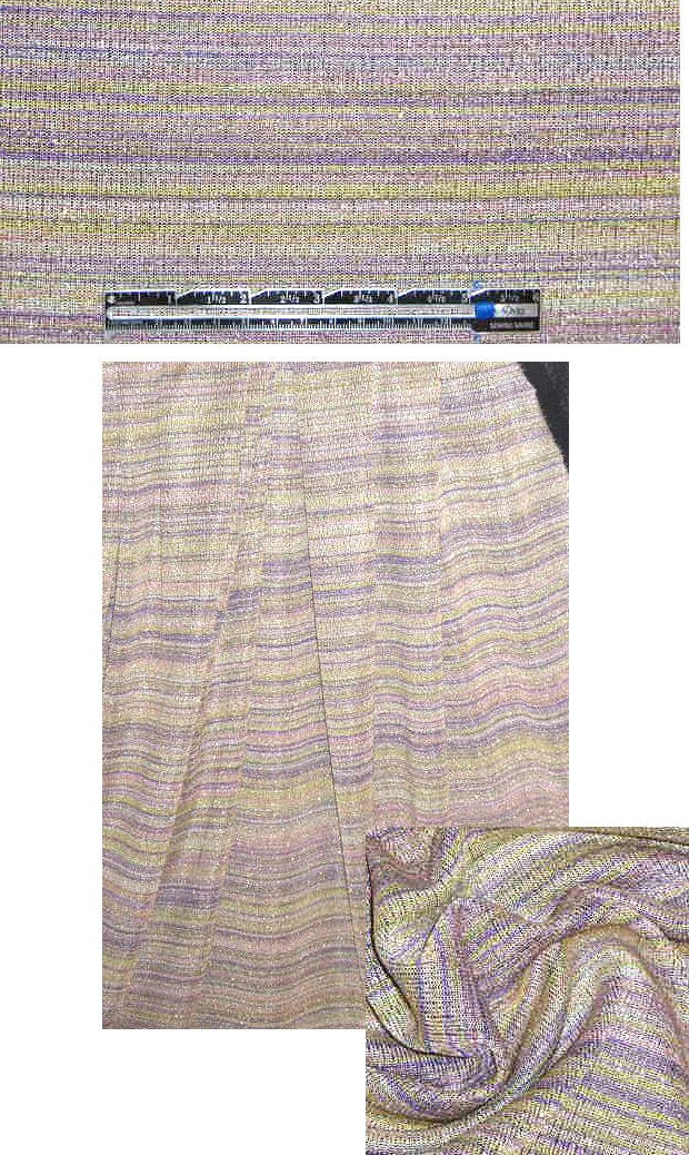 J0nes NY variegated metallic sweater knit - lilac