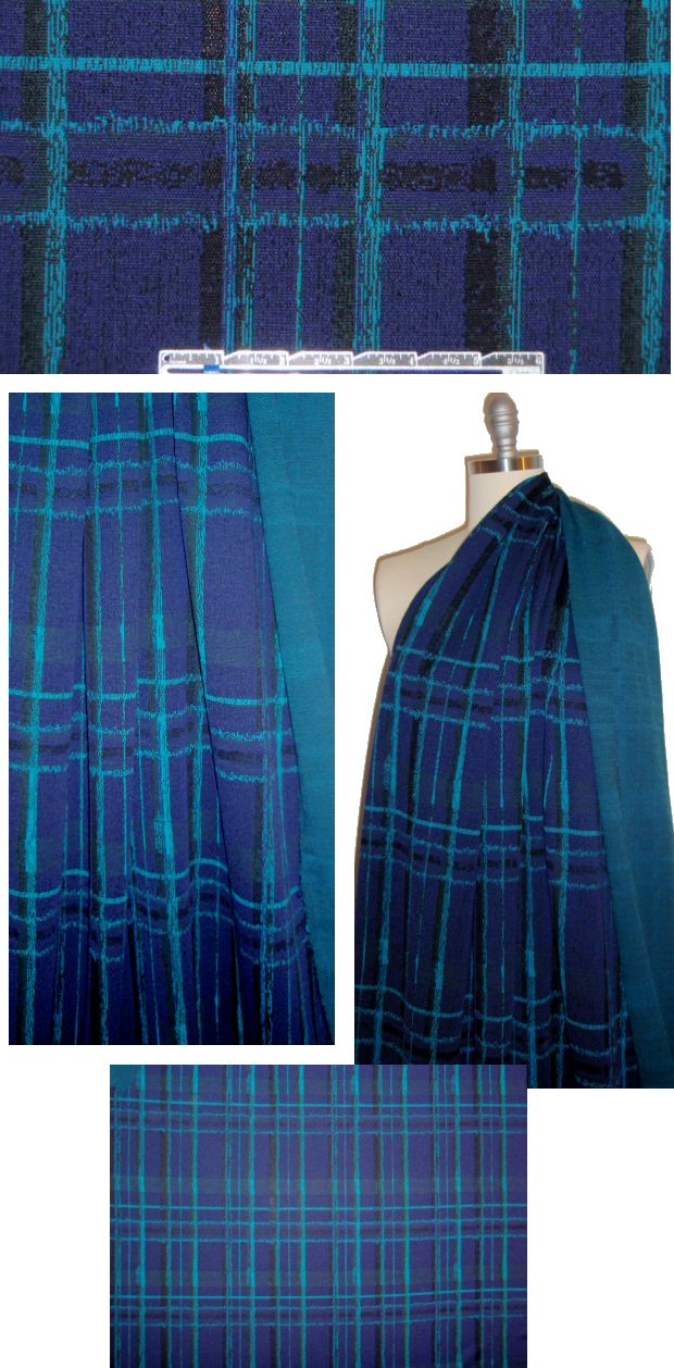 Me1issa Masse Italian plaid yarn dyed sweater knit