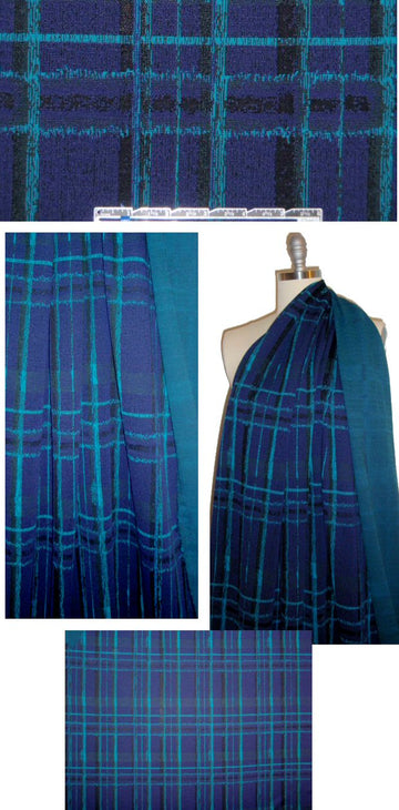 Me1issa Masse Italian plaid yarn dyed sweater knit