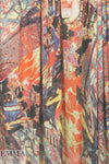 Italian 'Istanbul' abstract viscose/lycra sweatery knit