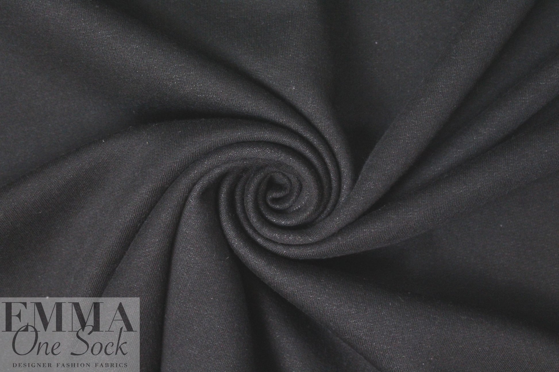 luxury sweatshirt knit - black/fleece
