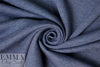 luxury sweatshirt knit - denim/fleece .75 yds