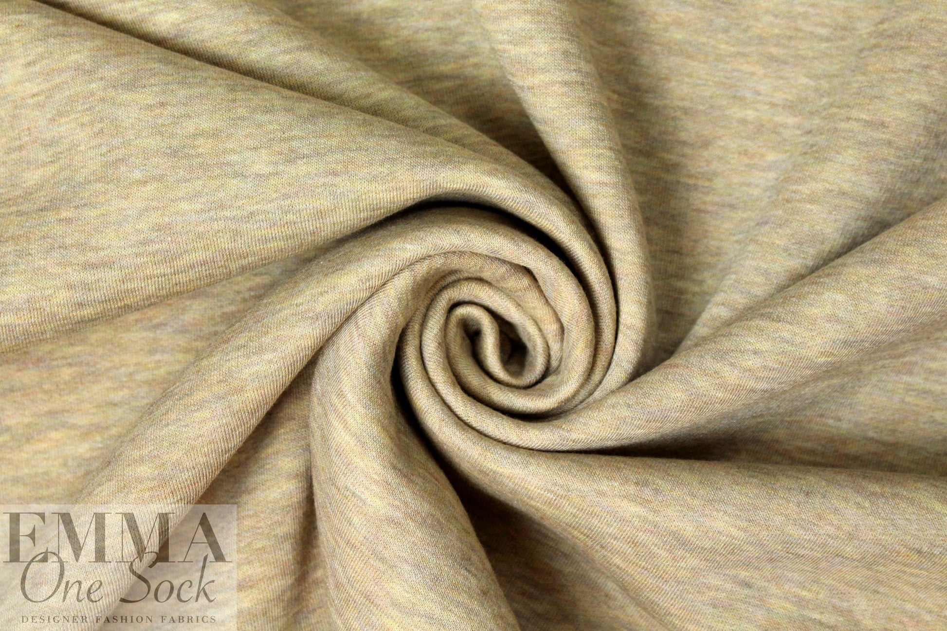 luxury sweatshirt knit - toasty melange/fleece