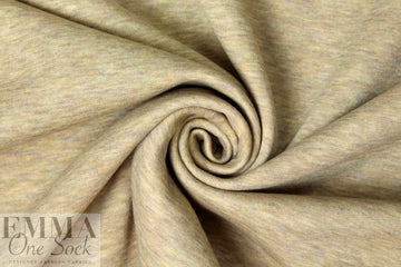 luxury sweatshirt knit - toasty melange/fleece
