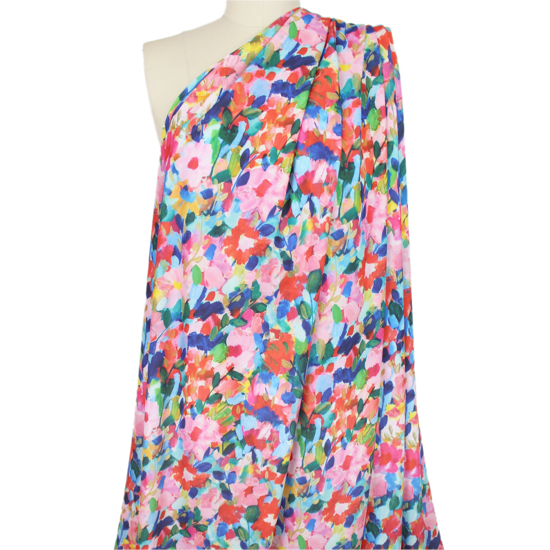 'summer fields' printed knit swimwear 2 yd