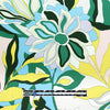 CA designer 'bonny floral' stretch jersey - pink/maize/ivy 2.25 yd