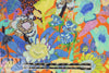 NY designer swimwear print - florafantasm .625 yds