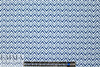 NY designer navy/white zig nylon knit swimwear 1.625 yd