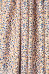 NY designer apricot dotty nylon knit swimwear
