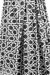 NY designer lattice graphic nylon swimwear