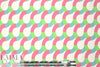 NY designer teardrop graphic nylon swimwear .875 yds