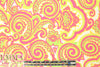 NY designer decorative paisley nylon swimwear 1.375 yd