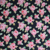 French 'night rose' printed knit swimwear .75 yds