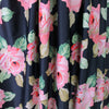 French 'night rose' printed knit swimwear .75 yds