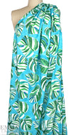 Text0llini aquatint palm nylon swimwear 1.66 yd