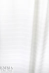 Text0llini creamy white double rib nylon swimwear 1.375 yds