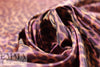NY designer irridescent taffeta jacketwear - leopard