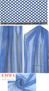Tah@ri guipure lace - cobalt  'mesh'