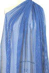 Tah@ri guipure lace - cobalt  'mesh' 2.25 yd