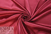satin stretch woven lining - red raspberry 1.875 yd