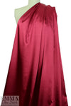 satin stretch woven lining - red raspberry 1.5 yds