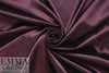 satin stretch woven lining - wine .5 yds