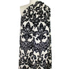 Italian 'damask scroll' viscose blend jacquard tapestry 1.5 yds