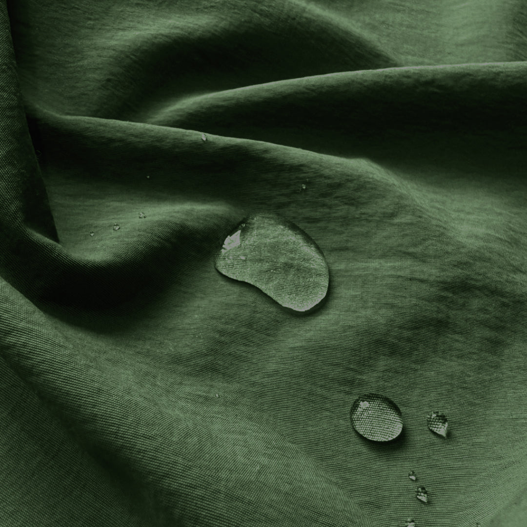 MTM lightweight water repellent Taslon, Oeko-Tex - olive .5 yds