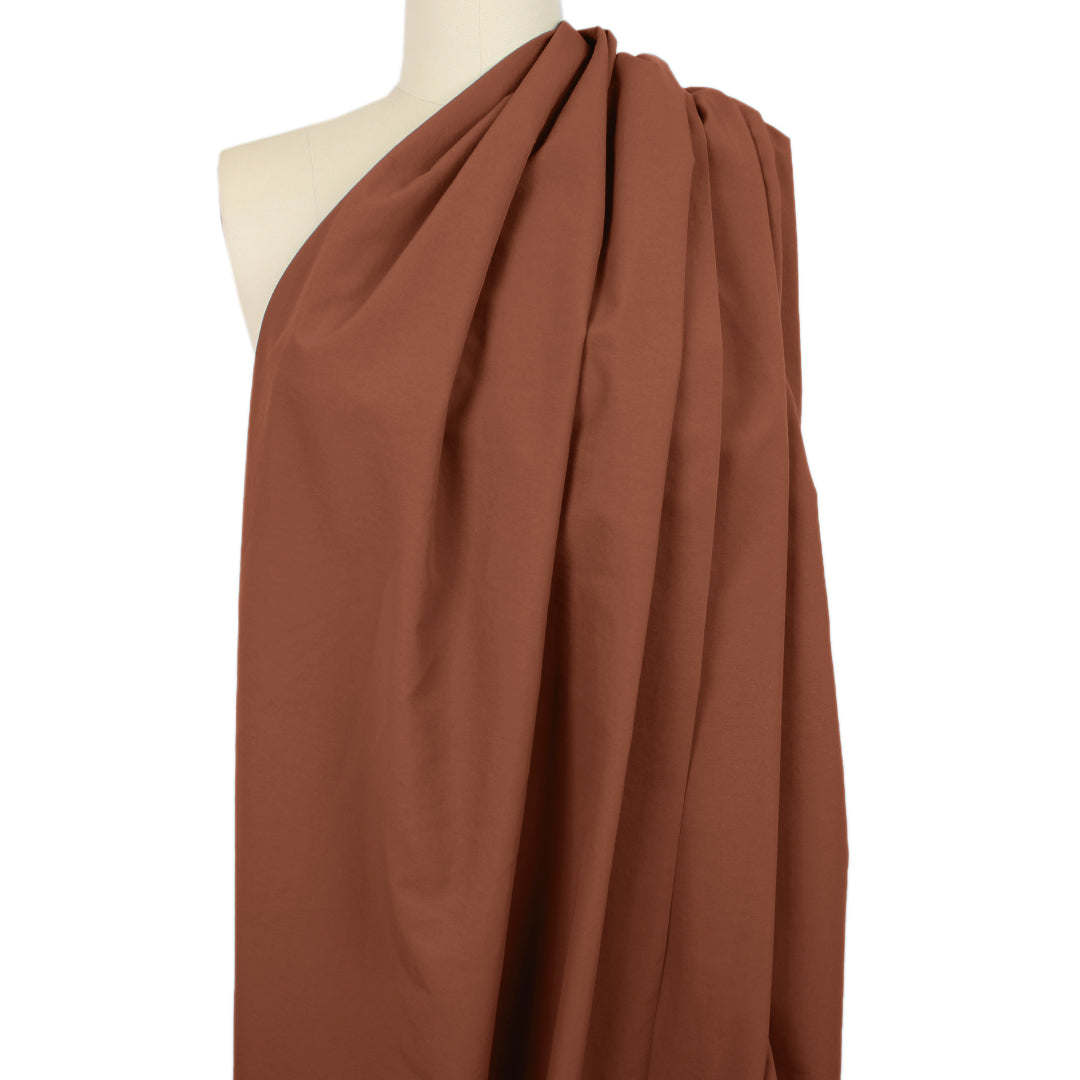 MTM lightweight water repellent Taslon, Oeko-Tex - sienna 2 yds