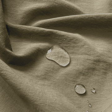 MTM lightweight water repellent Taslon, Oeko-Tex - khaki 2 yd