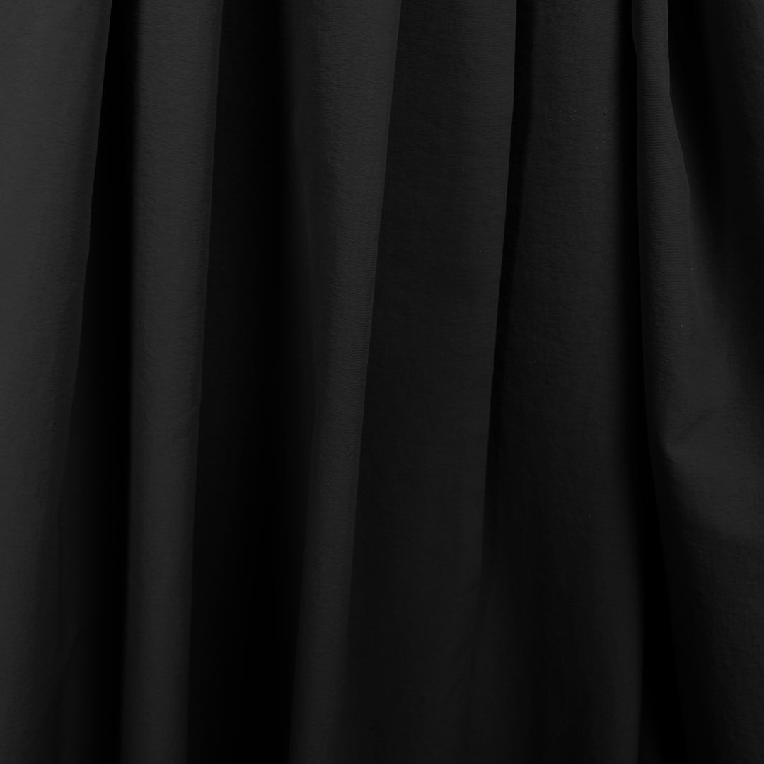 MTM lightweight water repellent Taslon, Oeko-Tex - black 1.125 yds