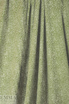 printed drapey rayon twill woven - olive dot