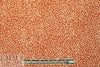 printed drapey rayon twill woven - terracotta dot 1 yard
