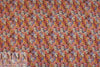 printed drapey rayon twill woven - floral clusters 1.66 yd