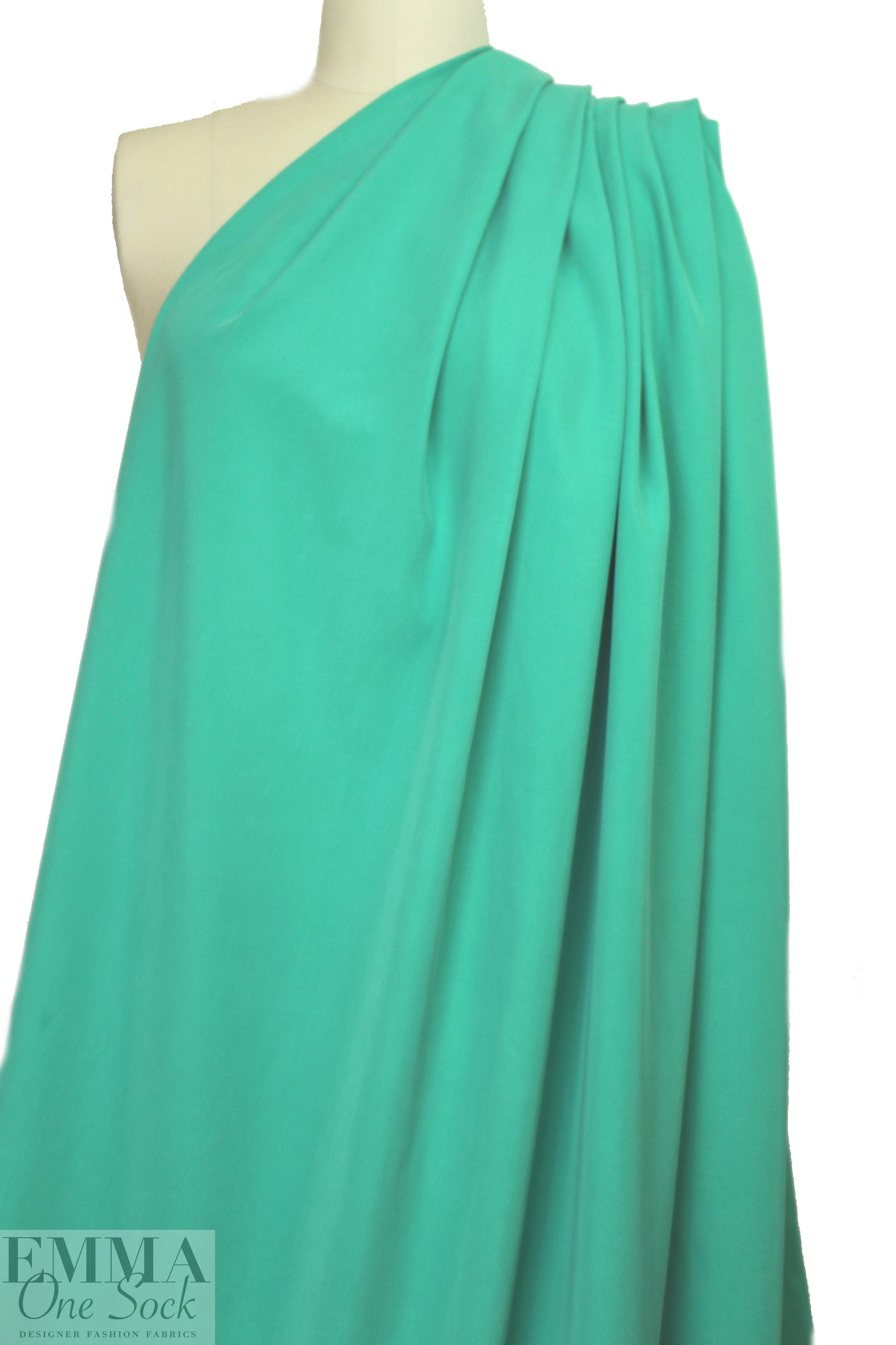 drapey tencel twill - jade green 1.25 yd
