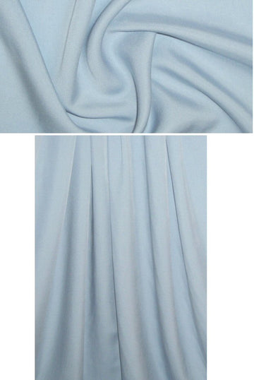 Tahari drapey tencel twill - dusty blue .875 yds