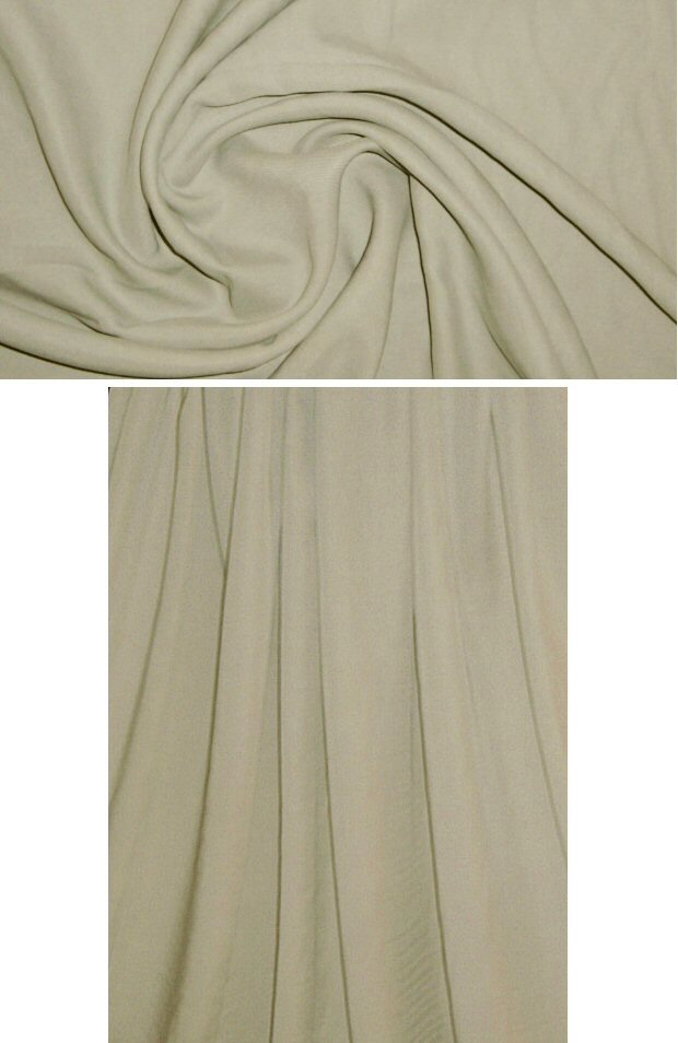 Tahari drapey tencel twill - taupey gray 1.625 yd