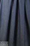 NY designer semi-opaque tencel denim - classic blue