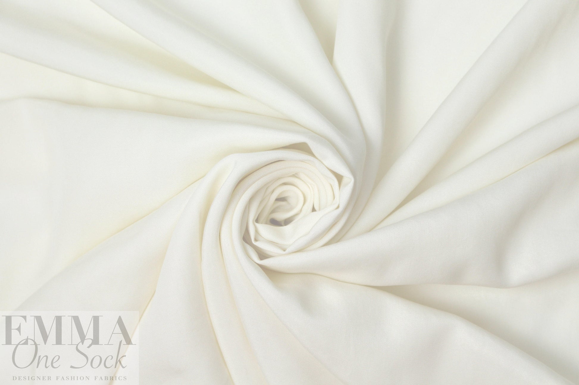 drapey tencel twill - creamy ivory