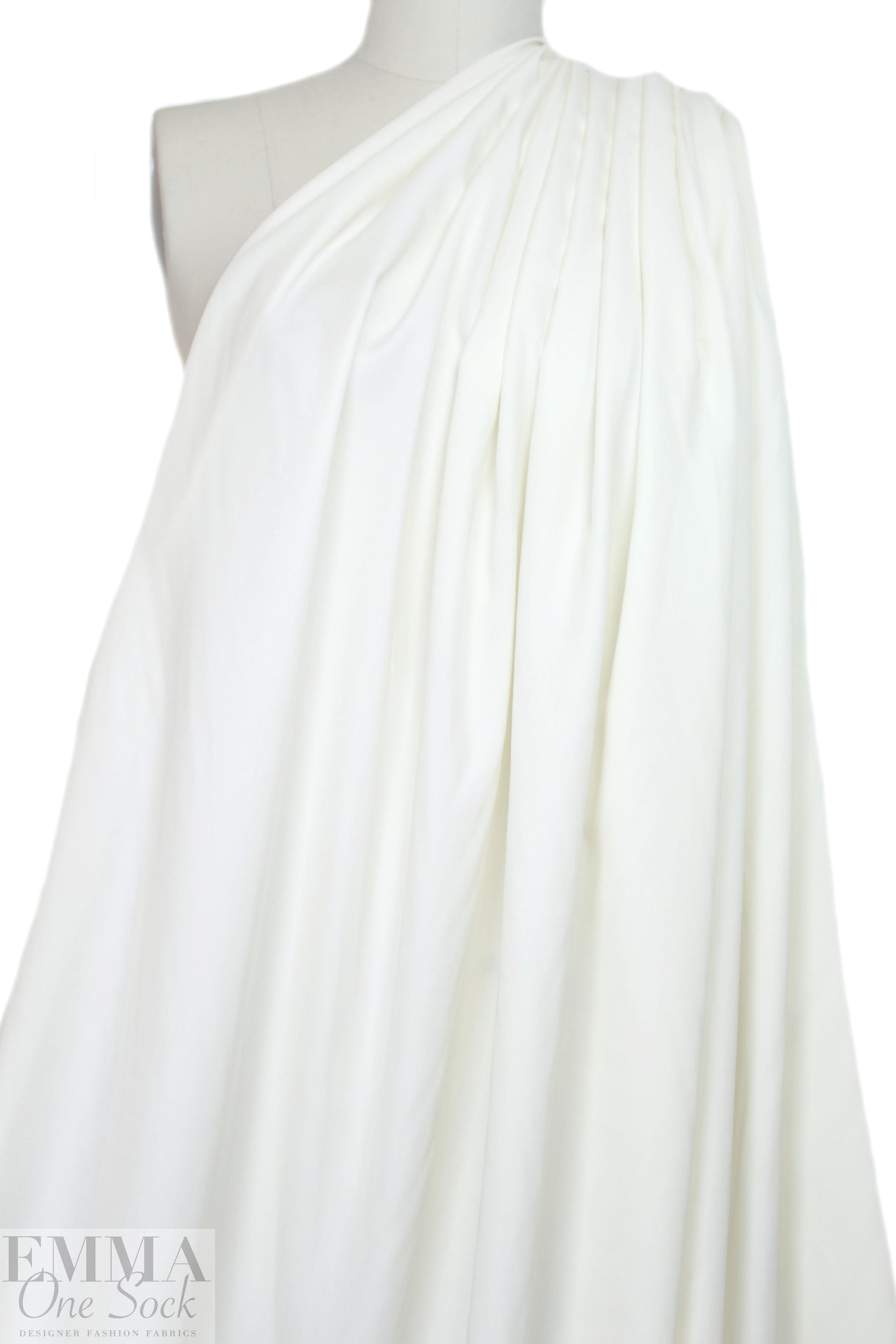 drapey tencel twill - creamy ivory 1.5 yds