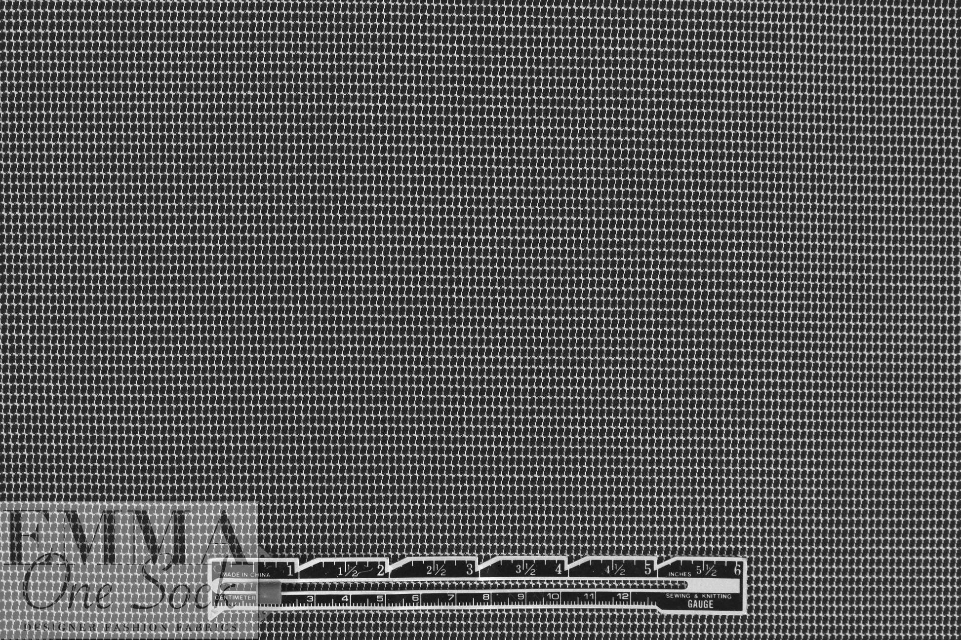 NY designer black/white yarn dye tencel stretch woven