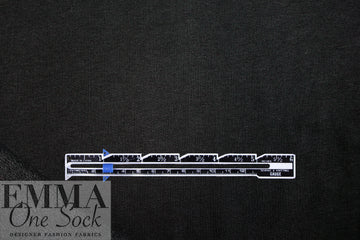 organic cotton/Tencel knitted terry - black Oeko-Tex certified 1.75 yd