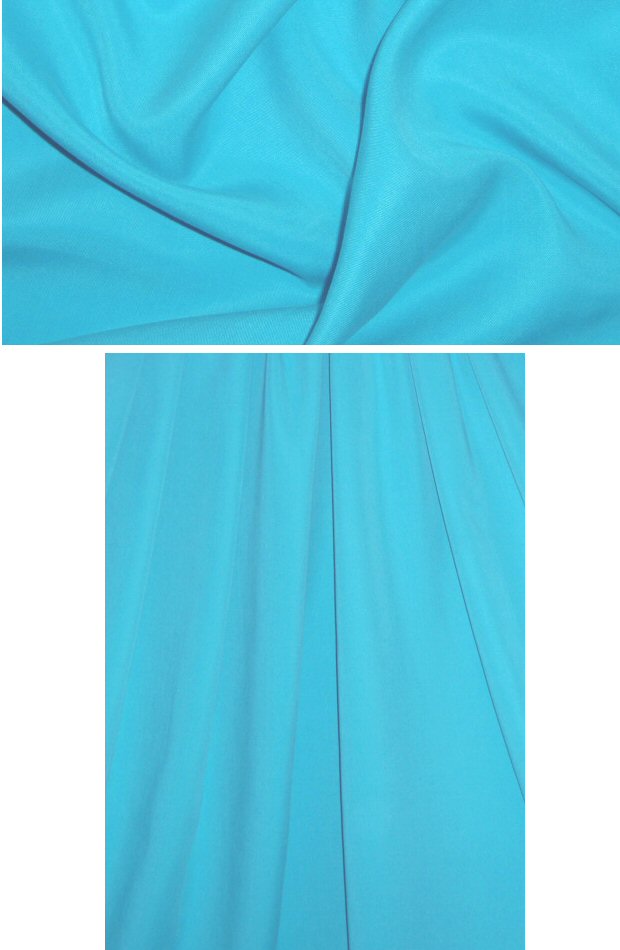 drapey tencel twill - turquoise sky 1.66 yd