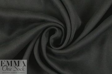 lyocell tencel twill - black 1.5 yds