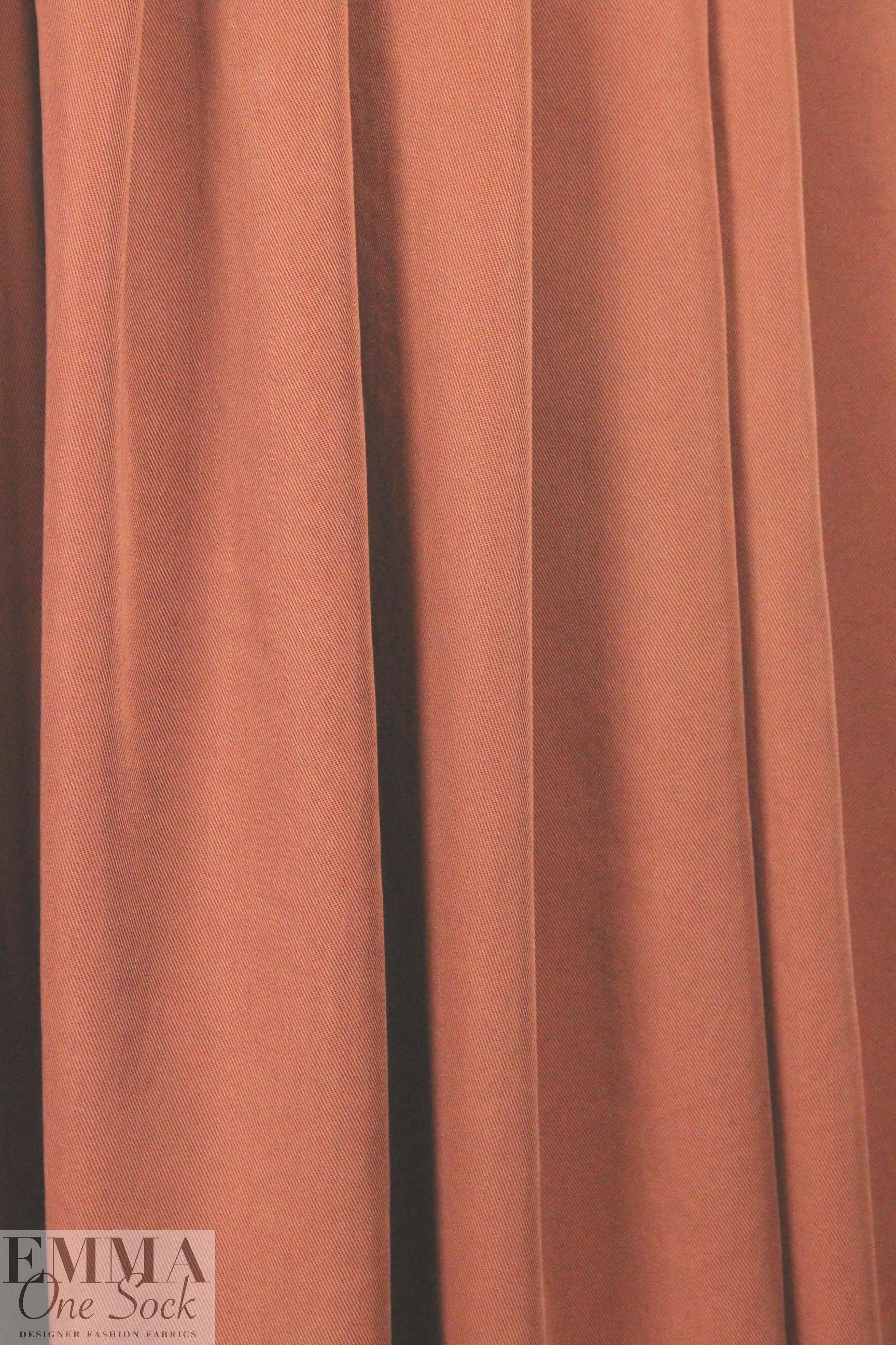 lyocell tencel twill - henna