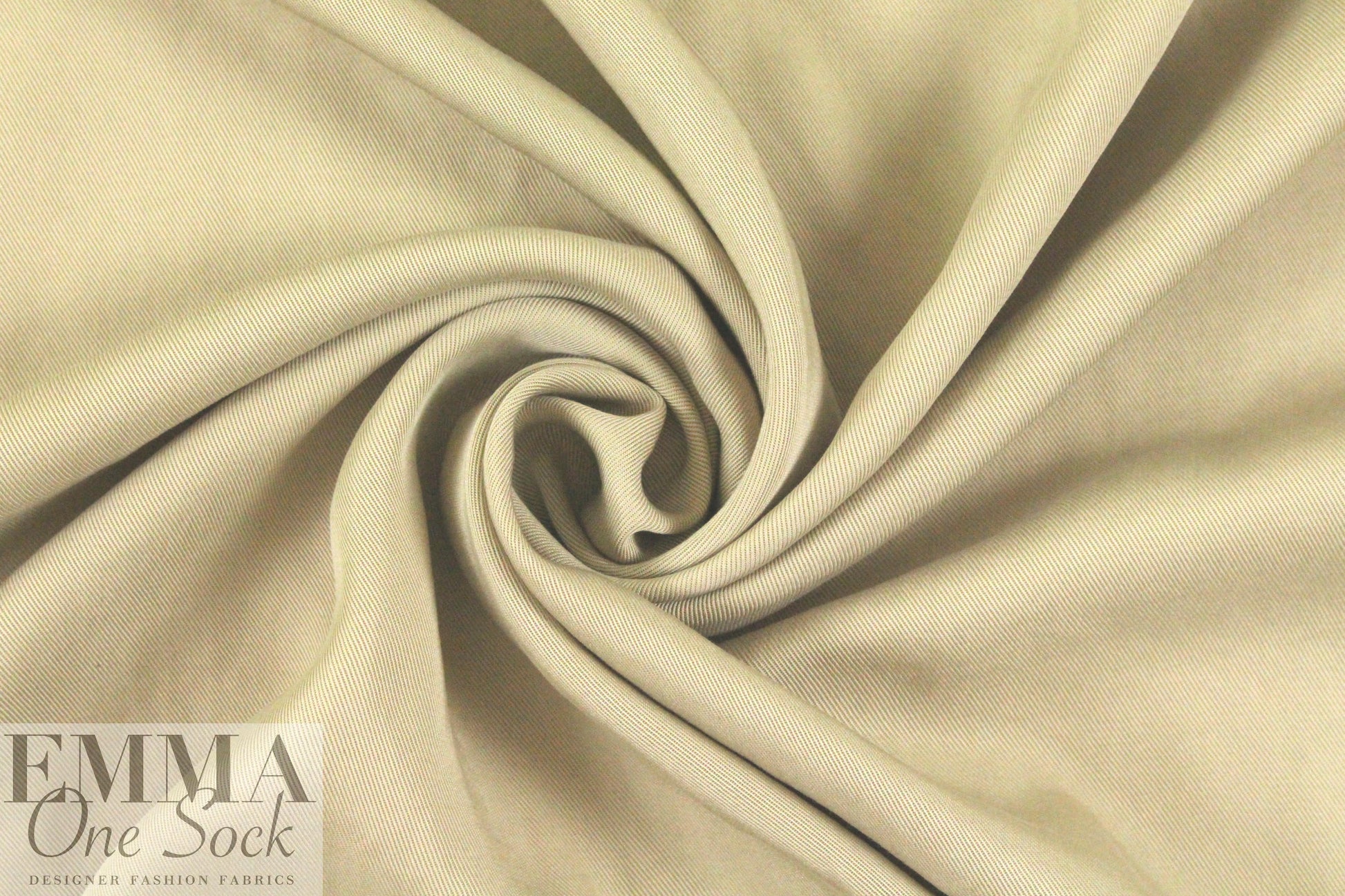 lyocell tencel twill - light khaki 1.75 yd