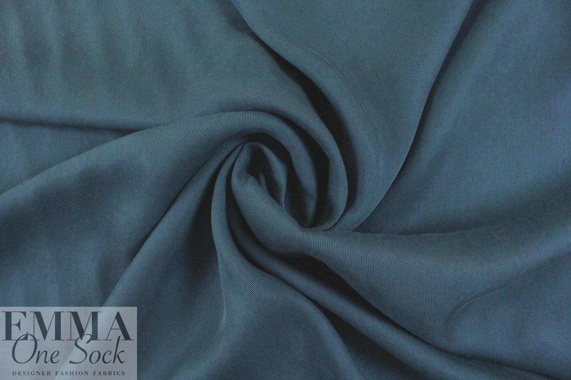 lyocell tencel twill - bluestone 2.5 yd