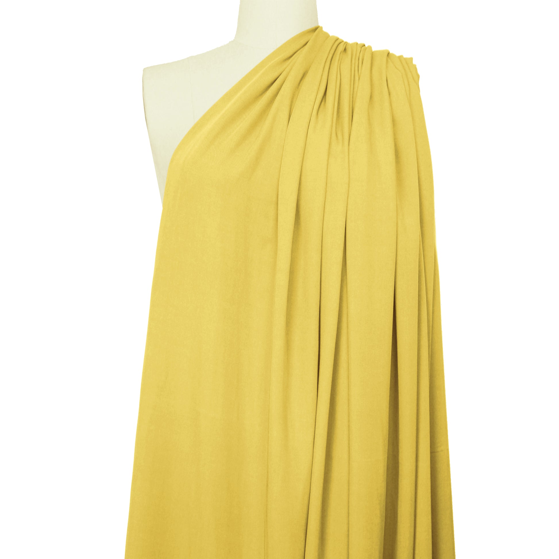 modal/bamboo/tencel drapey woven twill - sunshine