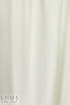 bamboo double knitted terry - soft white 2.5 yd